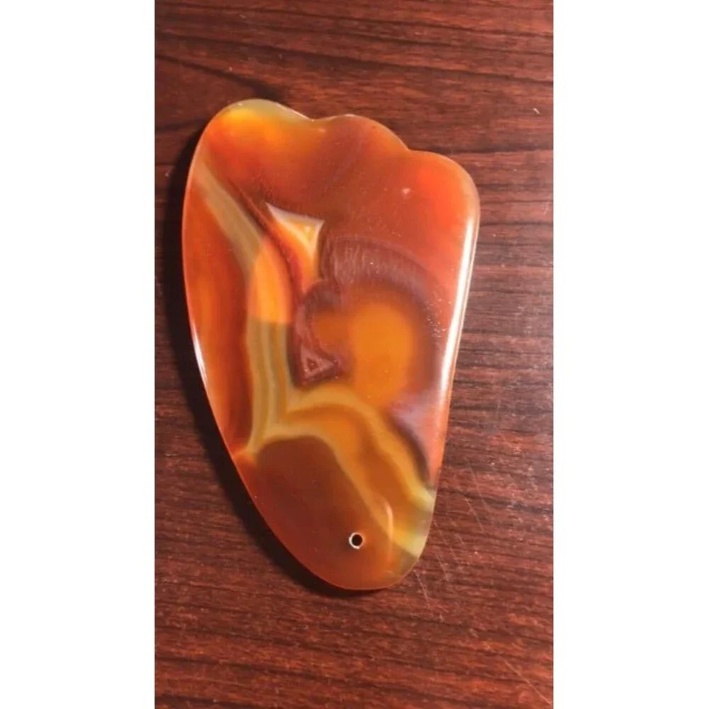 Beautiful Carnelian Guasha - Face Massager